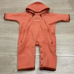 モンベル ベビー フリースカバーオール