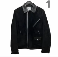 sacai 26AW Suede Blouson Black size1 - メルカリ