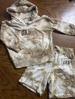 GAP フード付きトレーナー・ショートパンツ セットアップ 90cm