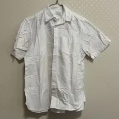 白い半袖シャツ Mサイズ 100%コットン