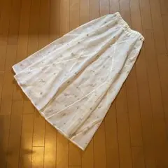 美品 アーバンリサーチ KBF オーガンジー ロングスカート Sのサムネイル
