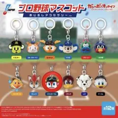 プロ野球マスコット　めじるしアクセサリー　バッファローブル