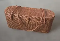 早い者勝ちSALE 美品 アタバッグ カゴバッグ バリ島のサムネイル