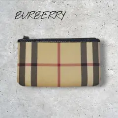 B*G様 中古【 BURBERRY 】 バーバリー ノバチェック キーケース