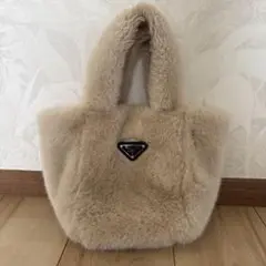 トートバッグ　ファー　ノベルティ