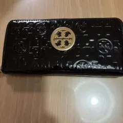 TORY BURCH 長財布 ブラック ラウンドファスナーのサムネイル