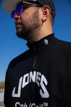 Cph/Golf × JONES SIDE JERSEY POLO BLACK - メルカリ