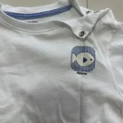 半袖Tシャツ ホワイト 86センチのサムネイル