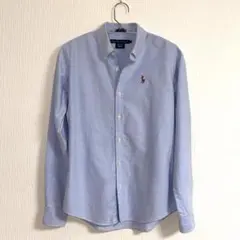 Ralph Lauren ライトブルー ボタンダウンシャツ(XSからS相当)