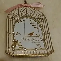 小鳥の写真立て。。。。