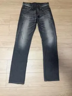 Lee ストレートデニムブラック　swag