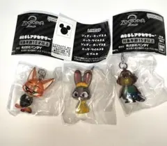 ズートピア2 めじるしアクセサリー ニック ジュディ ニブルズ 3点セット