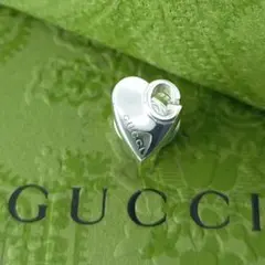 ★SALE★【GUCCI】Ｇ　カット　ハート　ピアス　片耳　2659