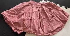 サマンサモスモスラーゴム　フレアスカート ピンク 110 120