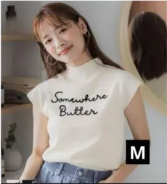 coca サマーニットチェーンロゴボトルネックトップス トップス