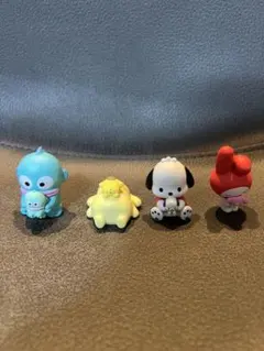 サンリオキャラクターズ ぬいぐるみといっしょフィギュア★全4種コンプリート