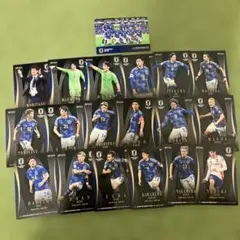 サッカー日本代表カードセット　２０２４年版