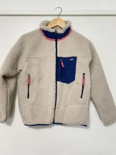 未使用品　パタゴニア　キッズ　レトロX ボアジャケット　Lサイズ