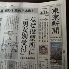 ★☆東京新聞 ☆★最大7日分ご希望日お届け！一部333円五部444円七部477円