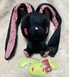 汎用うさぎ チャックス GP ぬいぐるみ ドット ひとくちサイズ パープル