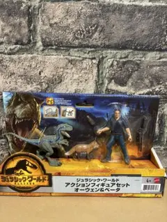ジュラシックワールド アクションフィギュアセット オーウェン&ベータ