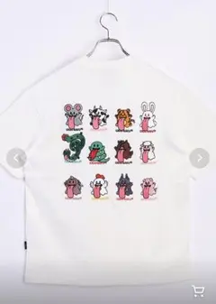GRAF&WU グラフアンドウー 12BOOGHOST 半袖プリントTシャツのサムネイル