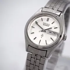 729 稼動 SEIKO 時計 自動巻き レディース カットガラス デイデイト