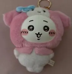 KIRAMEKKO ちいかわ マイメロディぬいぐるみキーホルダー」
