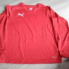 PUMA DRYCELL 長袖ウェア レッド 150