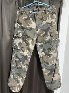 迷彩 カーゴパンツ 4ポケット