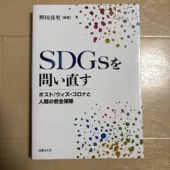 SDGsを問い直す ポスト/ウィズ・コロナと人間の安全保障
