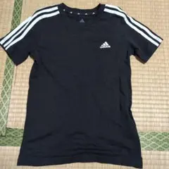 adidas アディダス 半袖Tシャツ ブラック 140のサムネイル