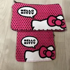 ＵＳＪ限定♡ハローキティ ポーチセット