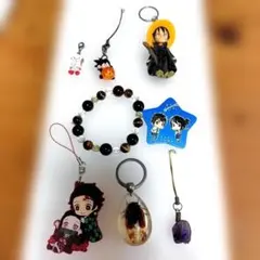 鬼滅の刃 アクリルキーホルダー水晶キーホルダー他セット