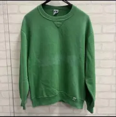 90s RUSSELL ラッセル 前V 無地 スウェット USA 製