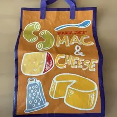 Trader Joe's エコバッグ トレーダージョーズ　マカロニ　チーズ