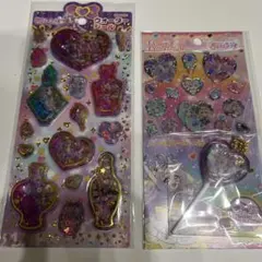 名探偵プリキュア　ウォーターシール.キャンディチャームシール　セット