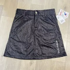 FILA ITALIA ゴルフ ボンディングスカート 黒 M