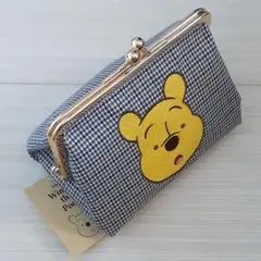 곰돌이 푸 がま口刺繍ポーチ Disney ディズニー がまぐち