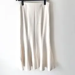 GU ジーユー カットソー マーメイド ロング スカート ナチュラル L