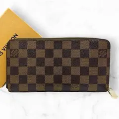 상태매우좋음 ルイ・ヴィトン ジッピーウォレット ダミエ 長財布 #39