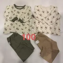 専用UNIQLO ユニクロ　くまのプー さん　パジャマ2着セット 100cm