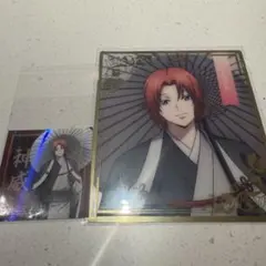 銀魂 ブシロード 吉原大炎上 神威 クリア色紙 ホログラムステッカー　セット