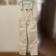 ホワイトサロペット・オーバーオール