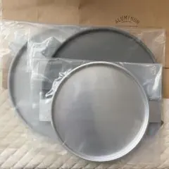 新品未使用》イイホシユミコ　アルミ製トレー　グレー　225サイズ　gray