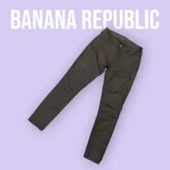 BANANA REPUBLIC スキニーデニム オリーブグリーン【24】S803