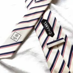 美品 シャネル ネクタイ ハイブランド 高級 レア 希少