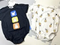 半袖ロンパース　80サイズ　ミッフィー　tete a tete