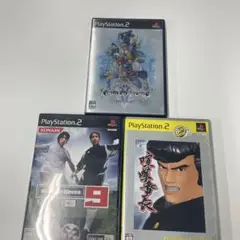 PS2 ゲーム 3本セット キングダムハーツ 他