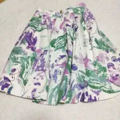 dazzlin　ダズリン　花柄　スカート　Sサイズ